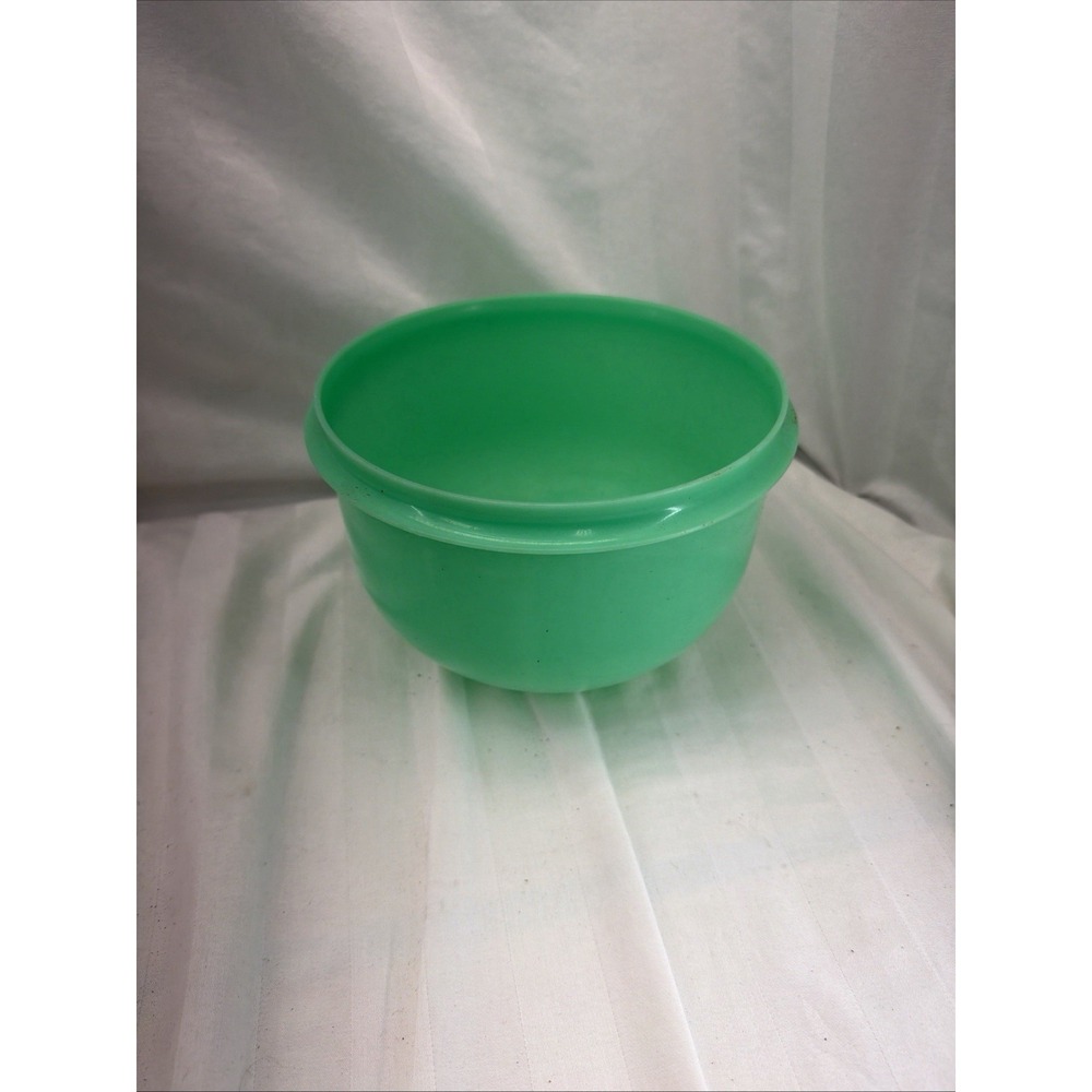 Vintage TUPPERWARE Lettuce Keeper Crisper Bowl Teal 1424-5 Without Lid